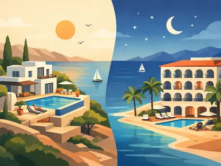 Villa or Hotel in Peloponnese?