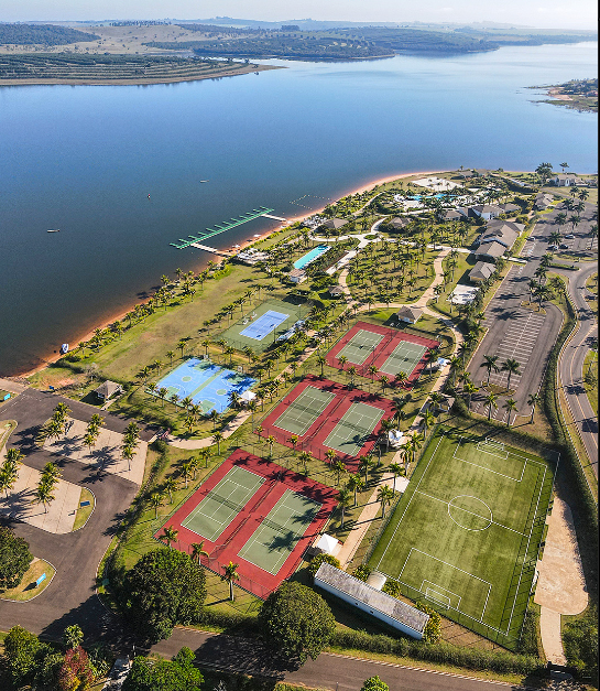 Miniatura: Linda casa de alto padrão em loteamento fechado as margens da represa j