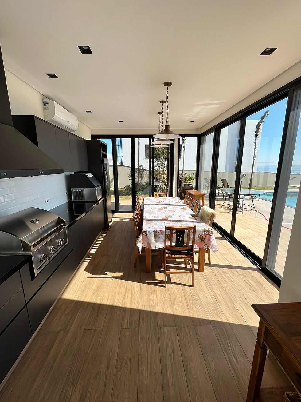 Miniatura: Linda casa de alto padrão em loteamento fechado as margens da represa jurumirim