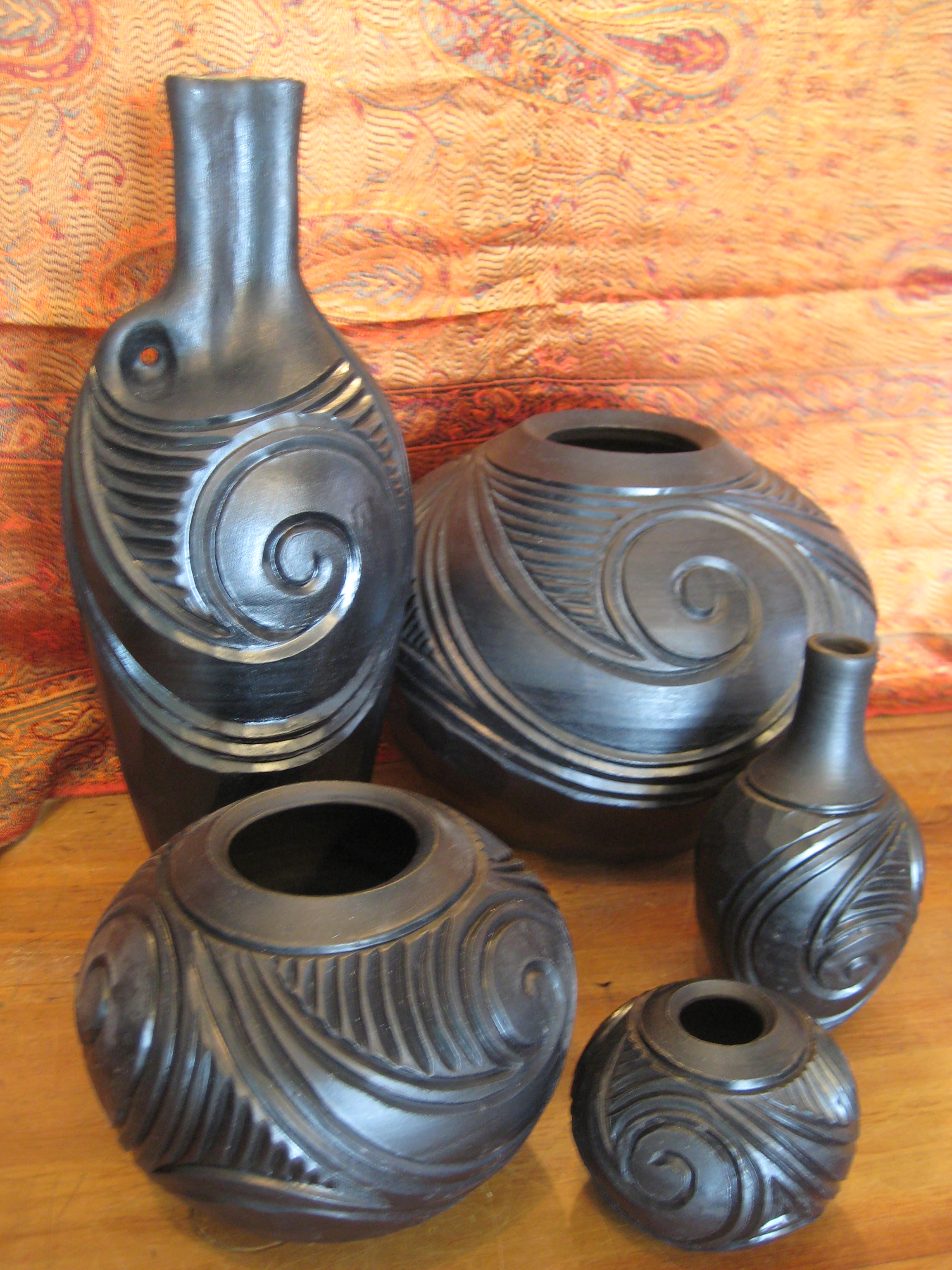 Wayne Tasker Raku Pottery