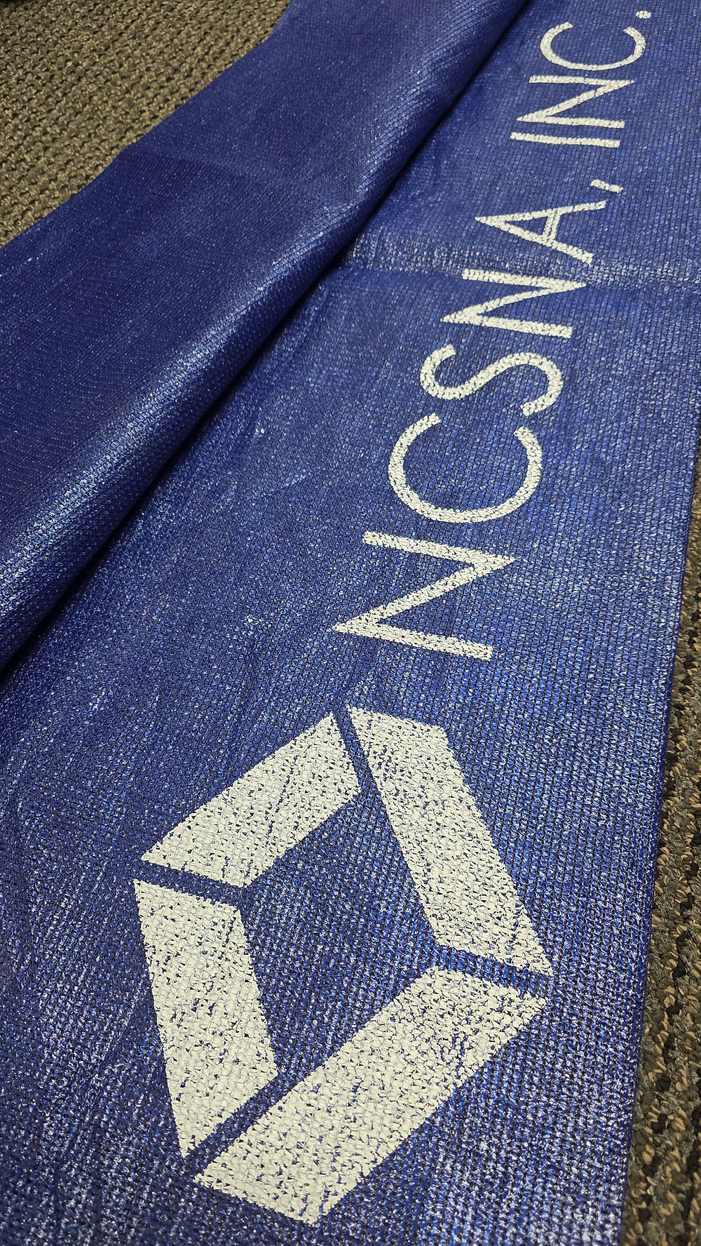 Silk Print on Blue screen