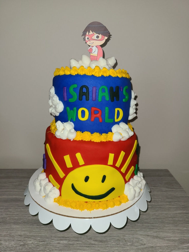 Specialty Sunshine & Clouds Cake
