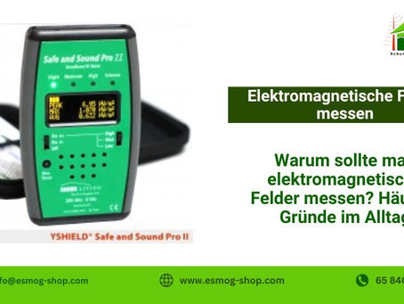 Elektromagnetische Felder messen