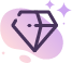un icono de diamante