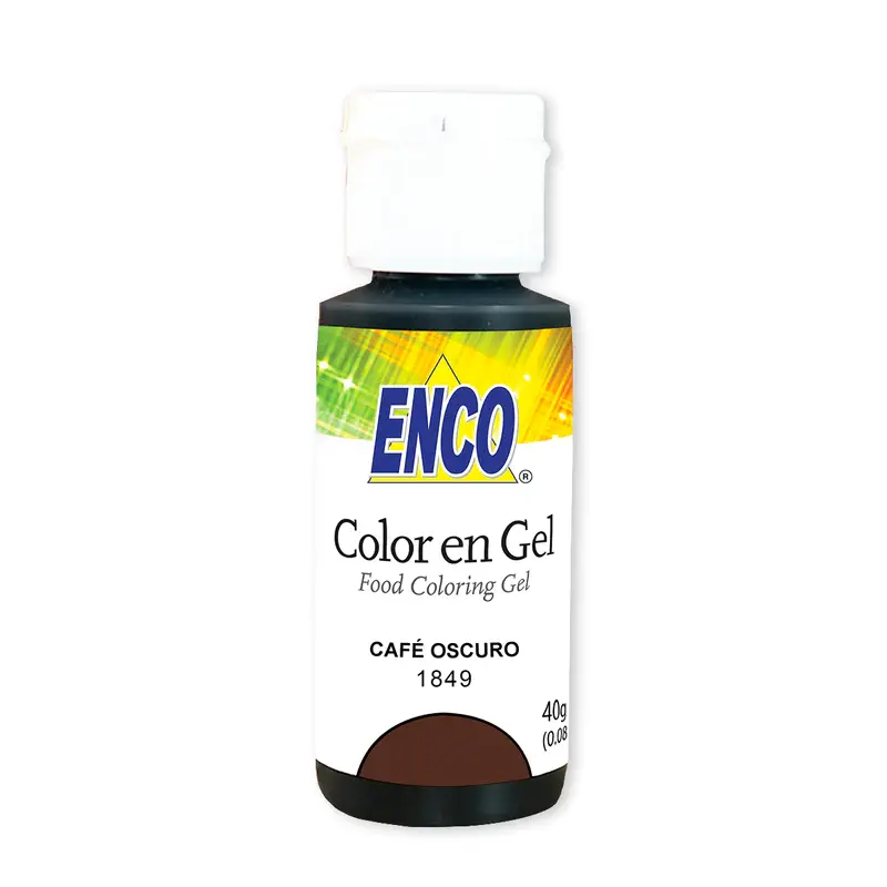 Colorante en Gel Cafe Obscuro