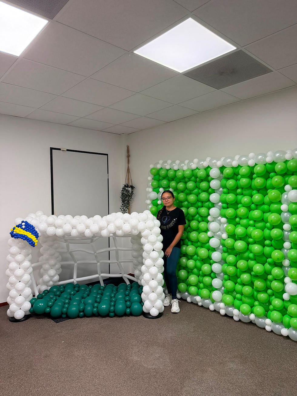 Soccer Balloon Decor Decoration