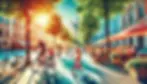 München im Sommer mit Kindern – Radtour durch München
