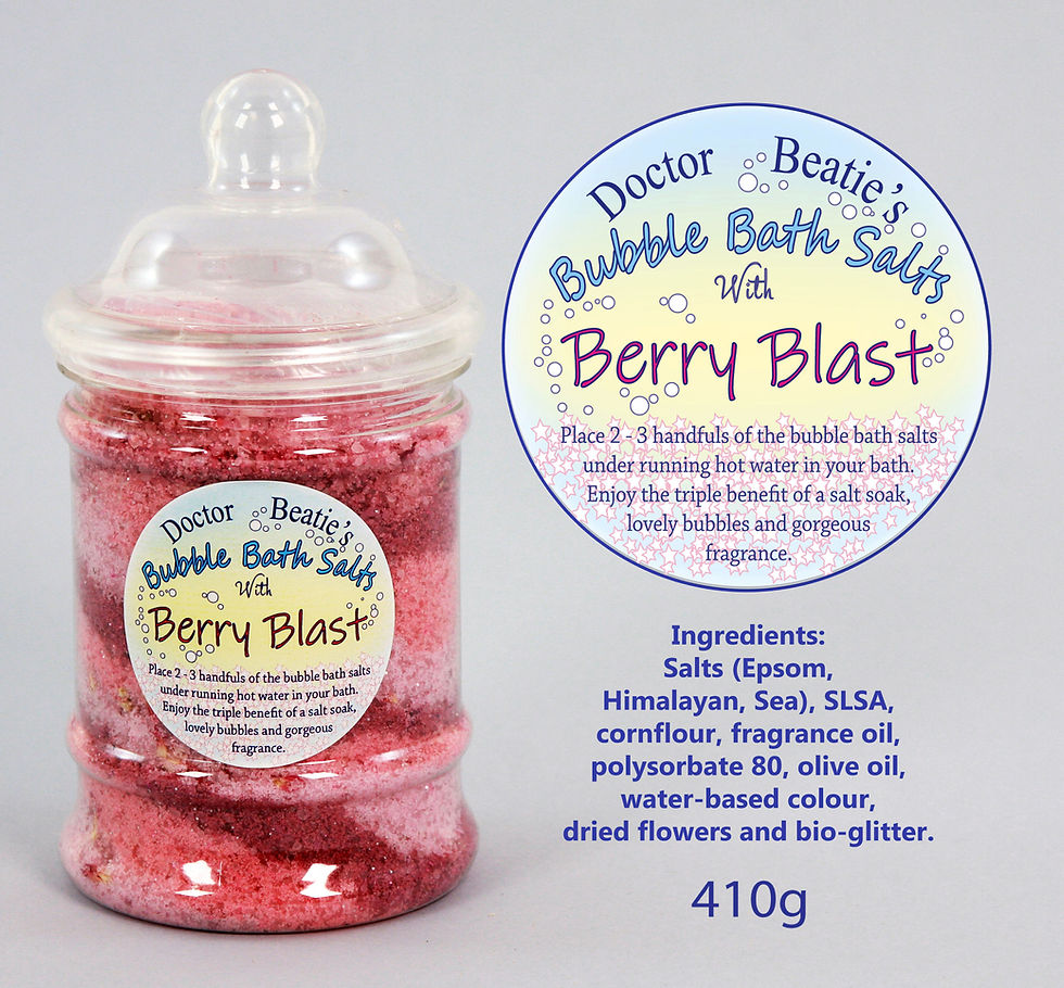 Berry Blast Bubble Bath Salts