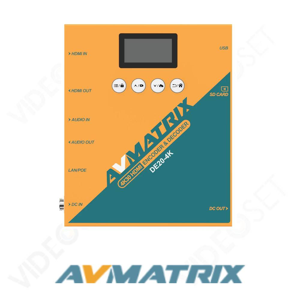 DE20-4K - AVMATRIX 4K30 HDMI Encoder&Decoder