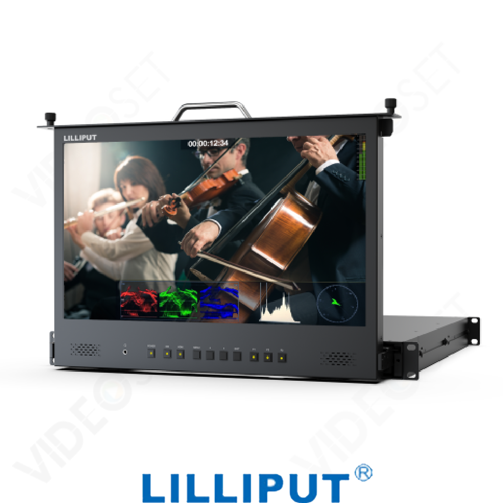 RM-1731S - 17.3" 1U Rackmount *HDMI / SDI* Monitor for Live Streaming