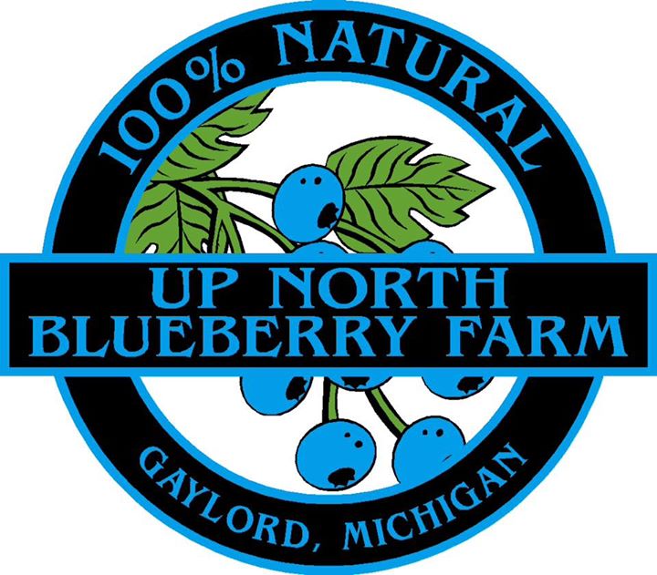 Up North Blueberry Farm logo