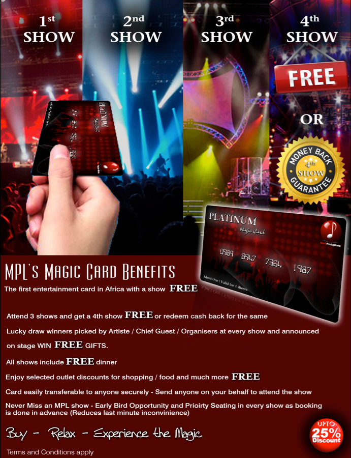 MPL's PLATINUM MAGIC CARD