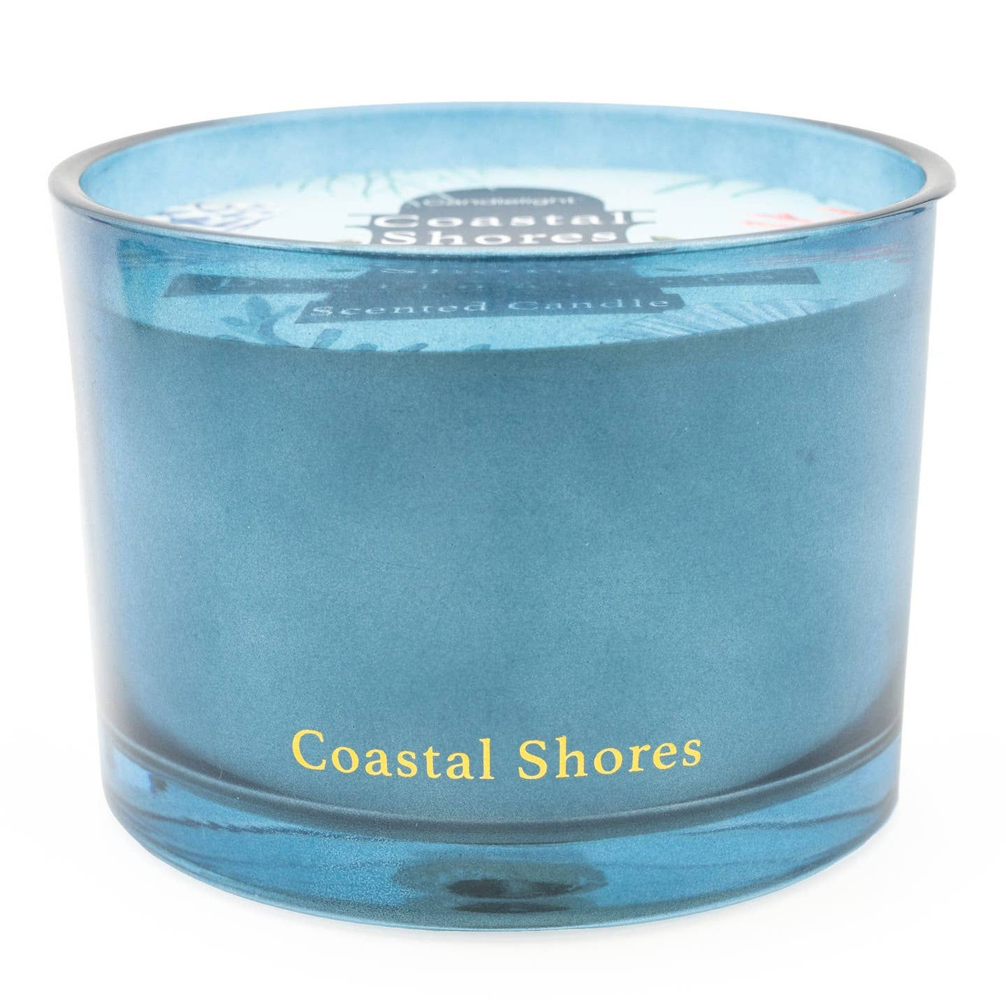 Coastal Shores Two Wick Candle with Seasalt Scent