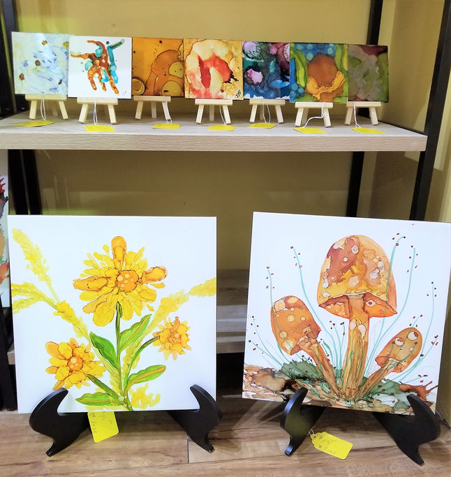 Joan Hanson's Alcohol Inks