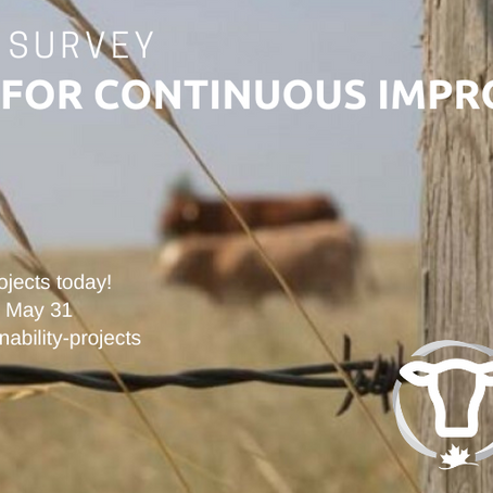 CRSB Annual Projects Survey now open!