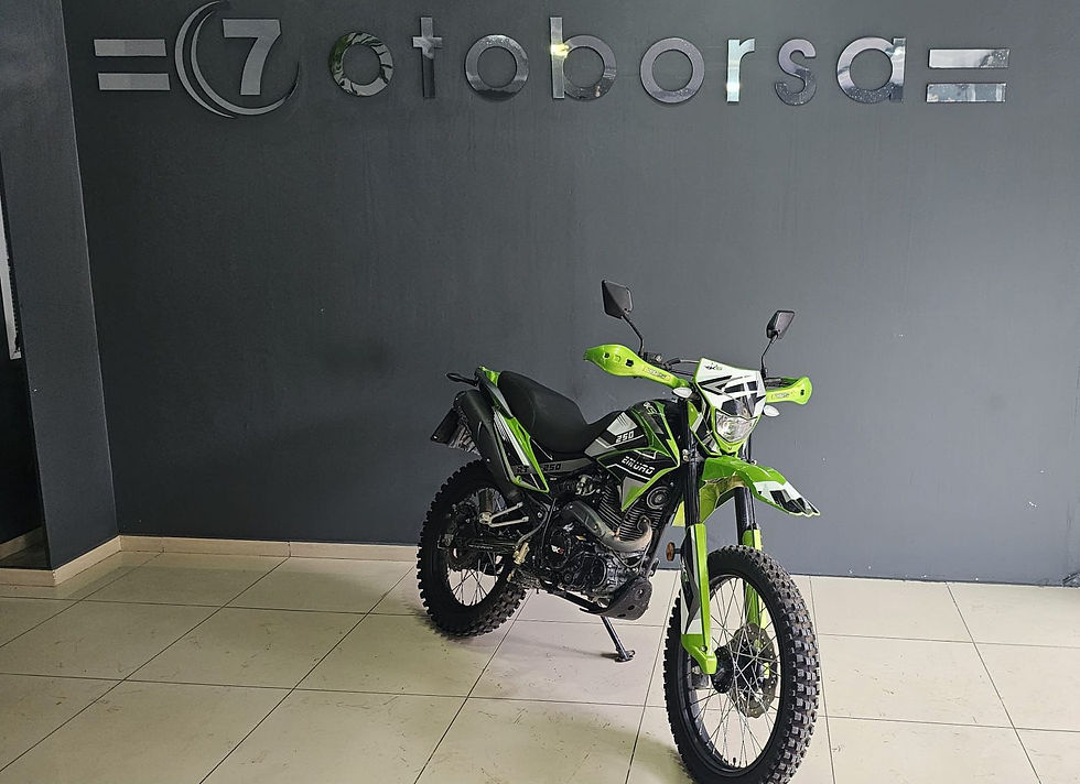 RKS RT250 CROSS MOTOR 2021 MODEL 5.000 KM'DE