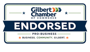 GIlbert Chamber of Commerce Endorsement image