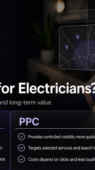 SEO for Electricians or PPC for Trades: Which Should You Choose?