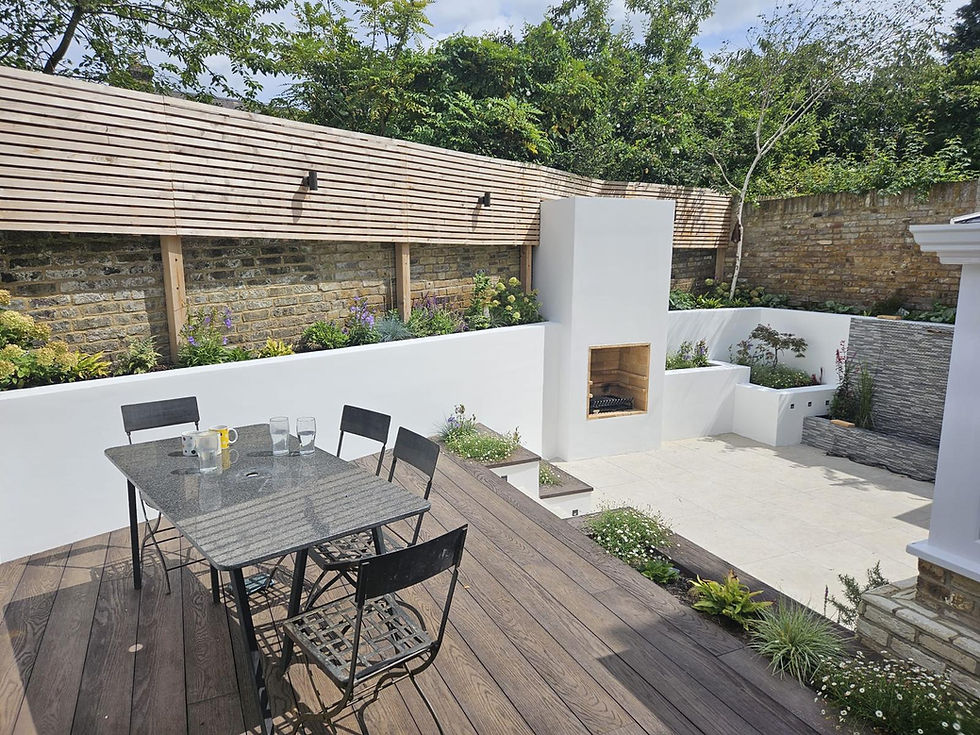 garden decking photo