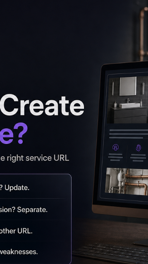 When to Update a Trade Service Page or Create a New One