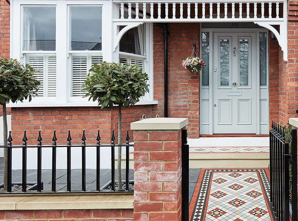 White uPVC sash windows fitted in Ormskirk