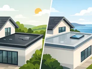 EPDM or GRP Flat Roofs: Which Suits Your Home?