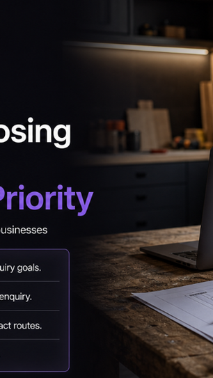 What Should an Internet Marketing Agency Review First for a Trade Business?