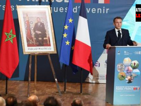 La France va renforcer sa présence consulaire au Sahara marocain... La carte du Maroc intégrant son Sahara publiée sur le site officiel du Quai d’Orsay