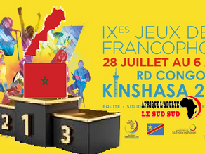 Jeux de la Francophonie - Kinshasa 2023: le Maroc en tête du podium avec 58 médailles