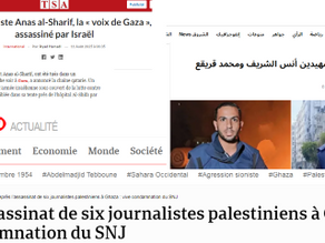 Journalistes tués à Gaza: Quand une pute parle de l'honneur...