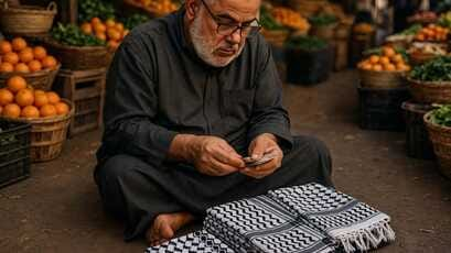 Le saviez-vous?: L'histoire fascinante du keffieh entre invention des prêtres sumériens et réappropriation juive... By- Mohammed Gherrabi