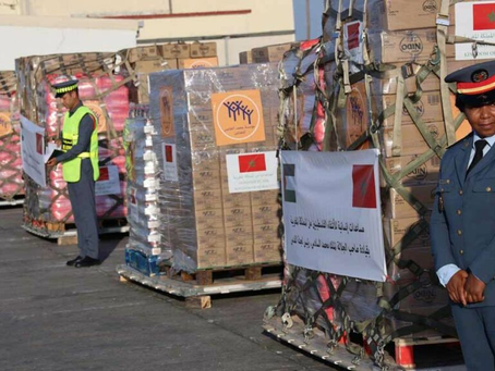 Palestine: Arrivée de 180 tonnes d’aide marocaine à Gaza... Tebboune "s'en occupe toujours" sur TikTok