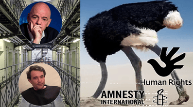 Affaire du journaliste Christophe Gleizes: Là où les "dé-p-enseurs" des droits de l’homme ont échoué, Gianni Infantino a réussi... By Mohammed Gherrabi