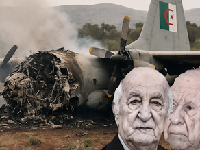 Algérie - la série noire continue, deux morts dans le crash d’un avion militaire... Retour sur une série de crash d’engins militaires. [Analyse] By- Gherrabi Mohammed