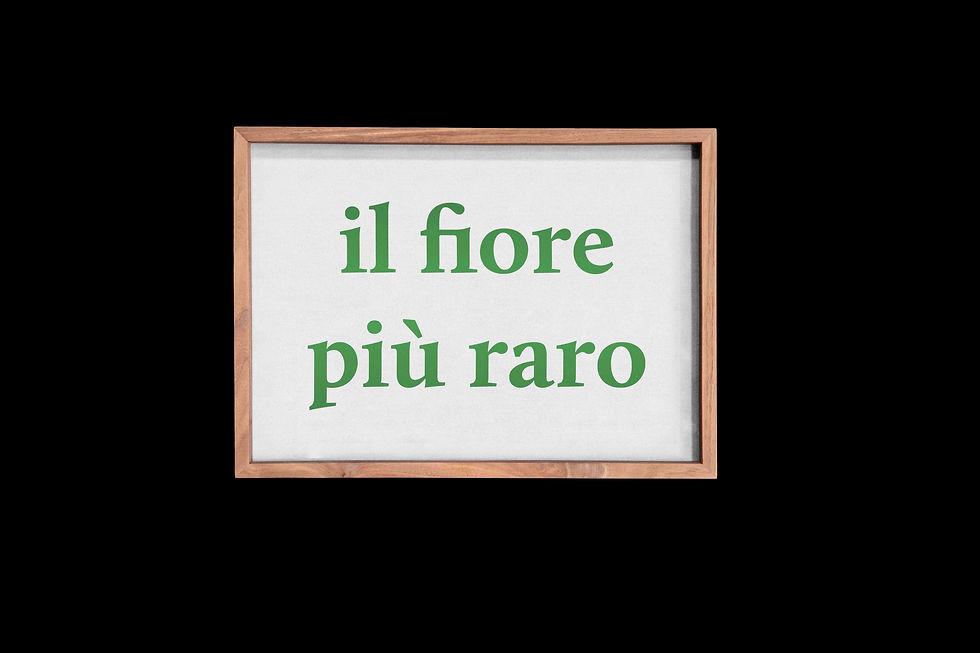 Il fiore più raro