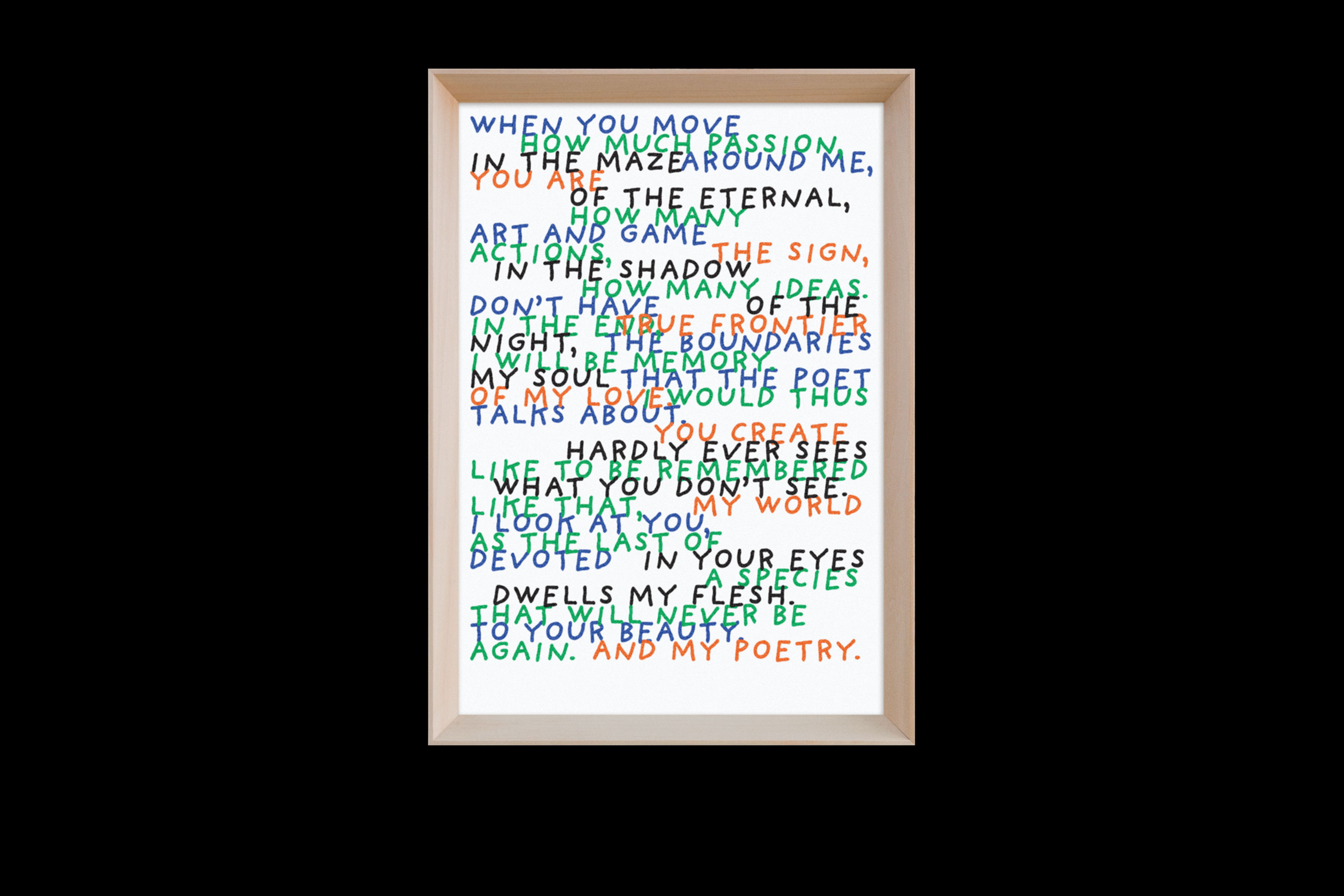 When you move around me