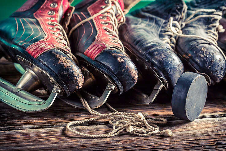 Old Hockey Skates
