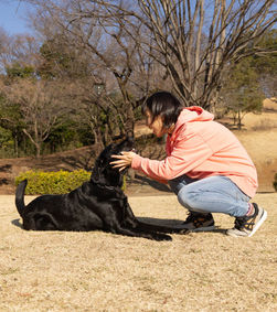 愛犬と飼い主