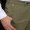 Miniature : Spring Summer Green Cotton Chino Trousers
