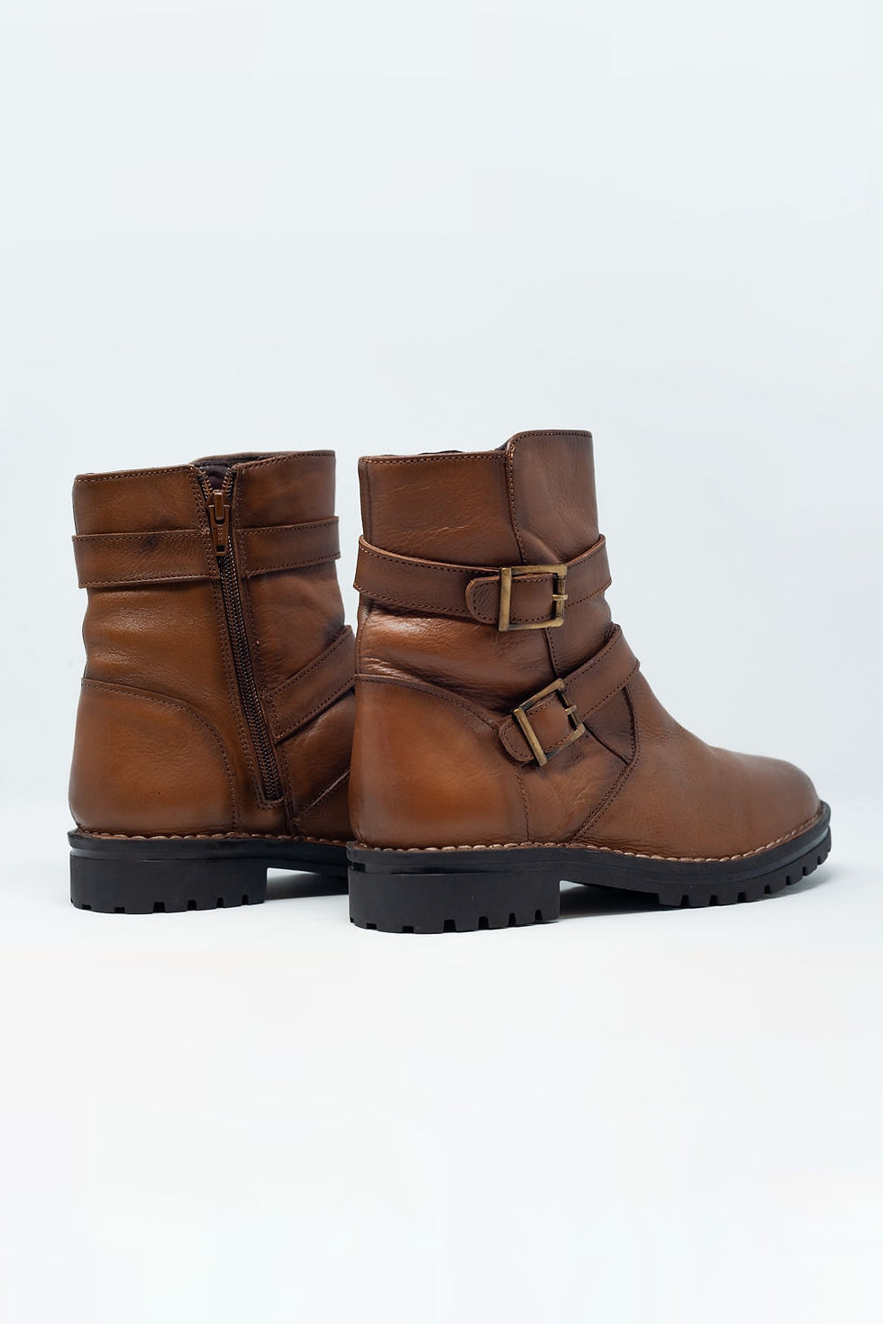 Thumbnail: Brown Buckled Boots