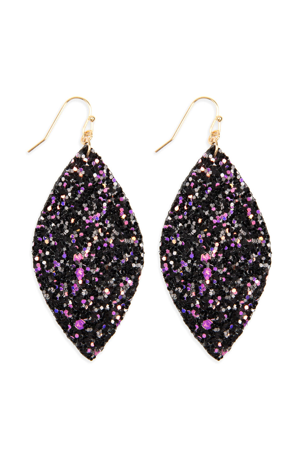 Thumbnail: Sequin Marquise Drop Earrings