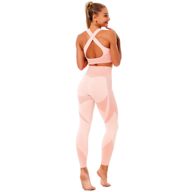 Thumbnail: Athletic Wear High Waist Workout Women Leggings Seamless Yoga