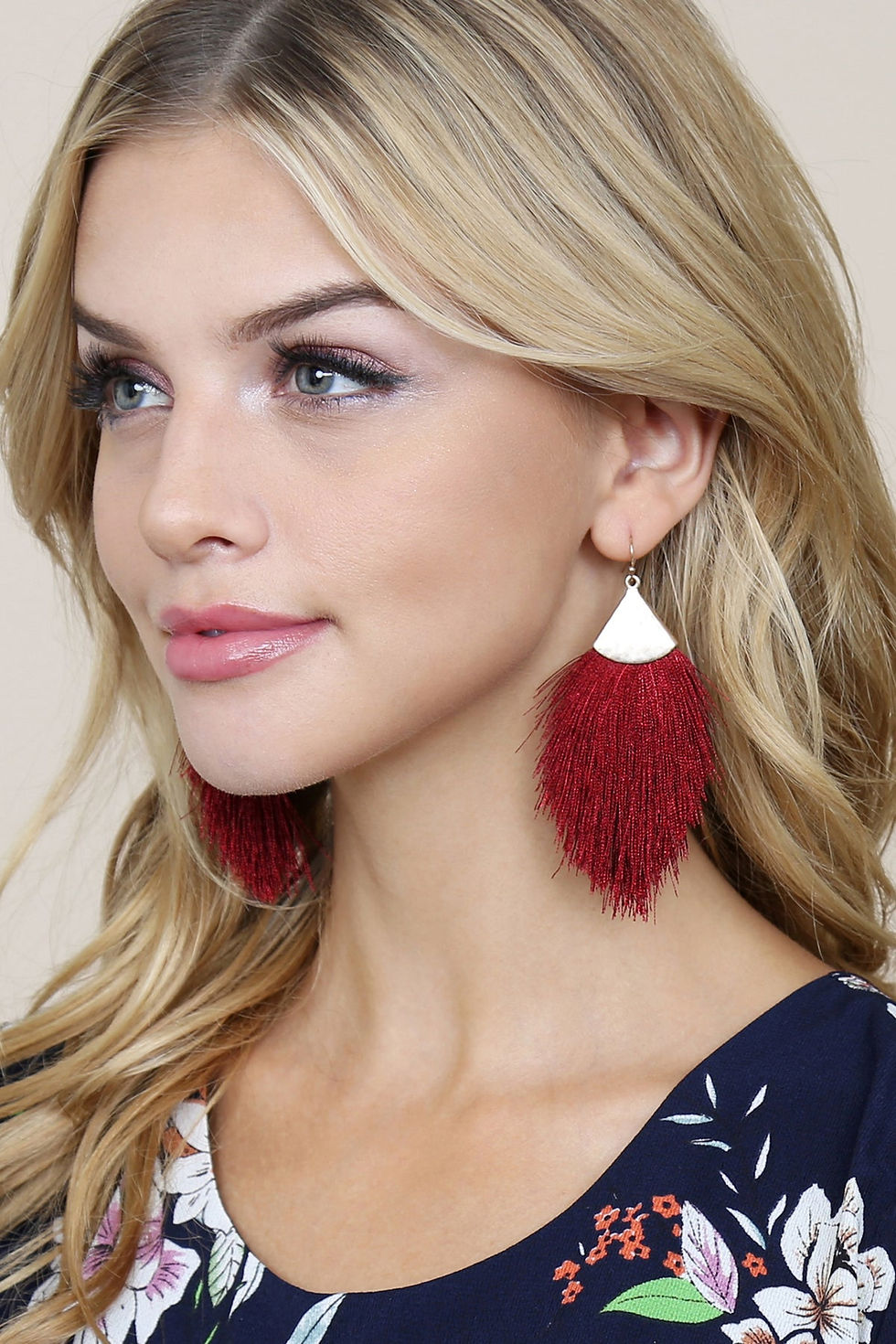 Thumbnail: Tassel Drop Earrings