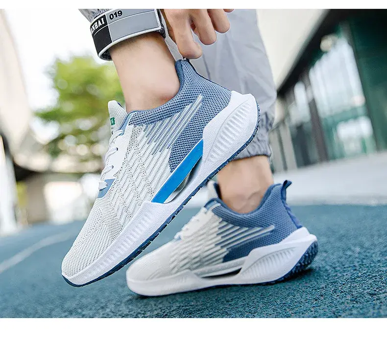Miniature : Fashion Sport Men's Women's Lover's Athletic Basketball Shoes