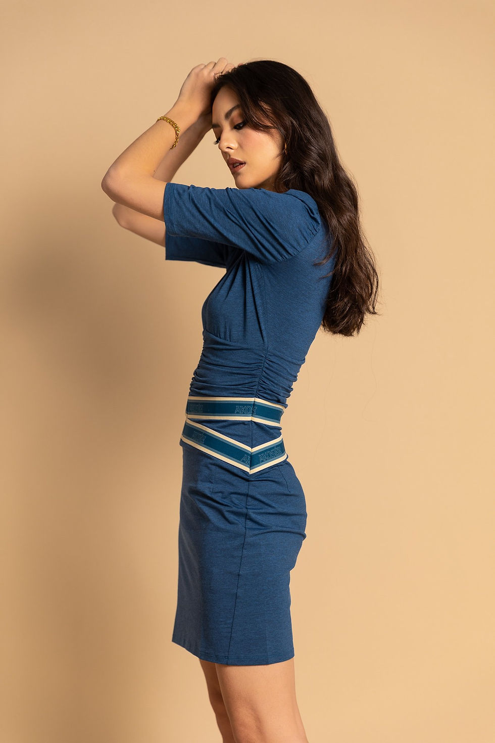 Miniature : Terra Ruched T-Shirt Dress