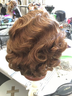 Period hair - wig styling