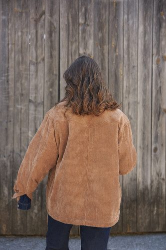 Unisex Camel Corduroy Yoske Jacket | My Site