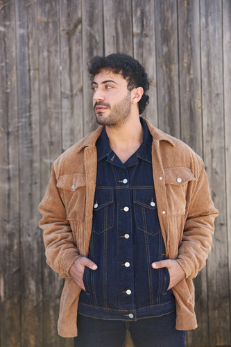 Unisex Camel Corduroy Yoske Jacket | My Site