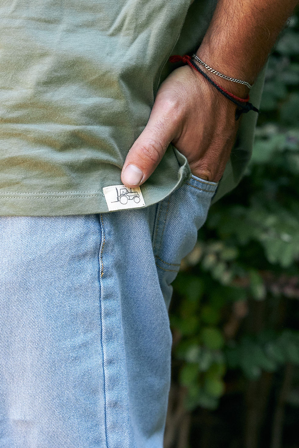 Thumbnail: Unisex Green Yoske Shirt