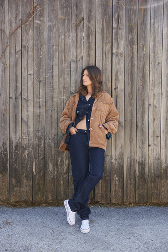 Unisex Camel Corduroy Yoske Jacket | My Site